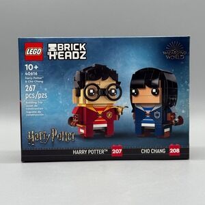 Lego BrickHeadz #40616 Harry Potter & Cho Chang Retired Brand New Factory Sealed